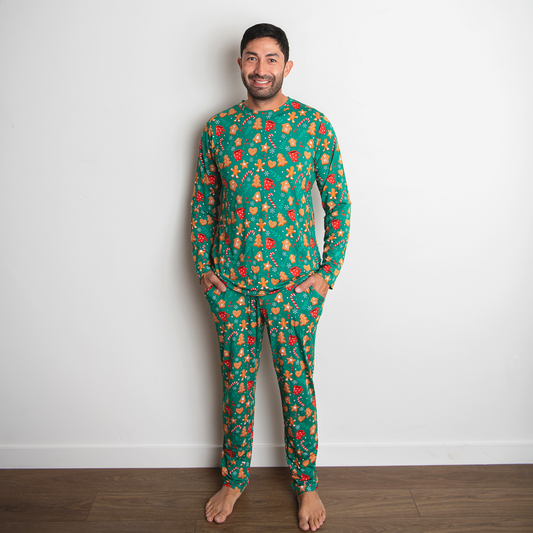 Crew Neck Bamboo Christmas Pajamas