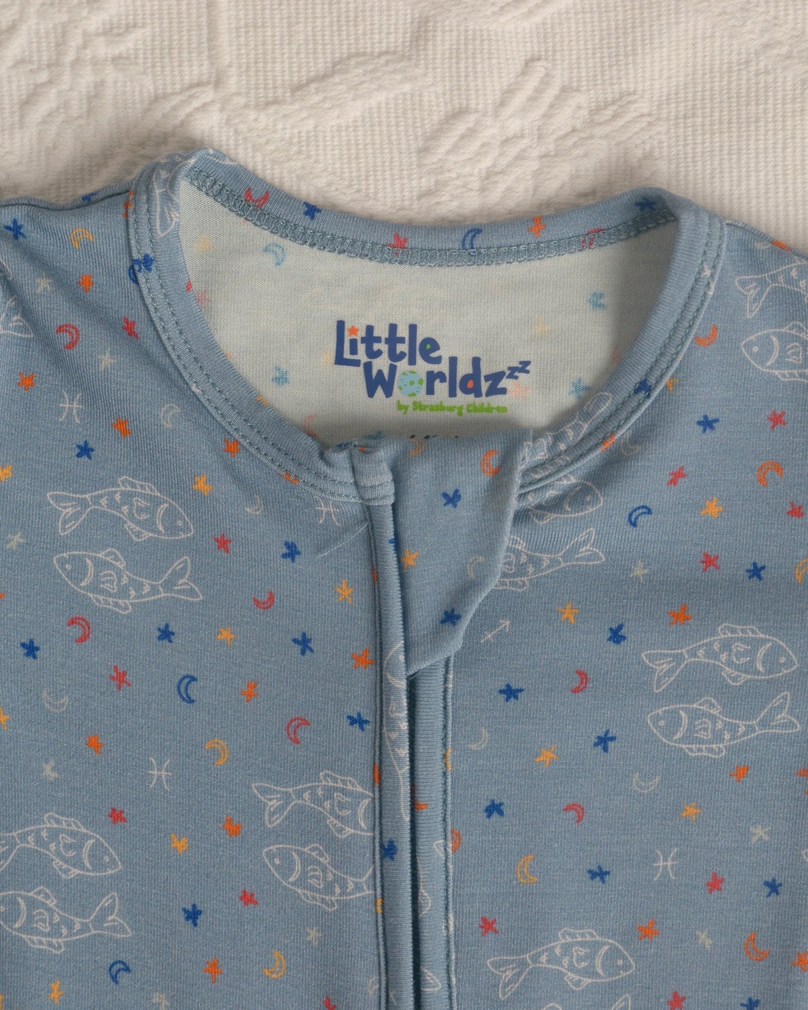 Pisces Bamboo Onesie