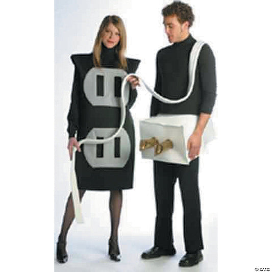 Adult Plug & Socket Couples Costume