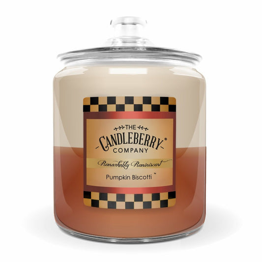 Pumpkin Biscotti™, 4 - Wick, Cookie Jar Candle