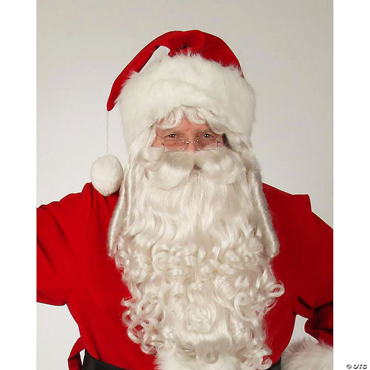 Regal Red Velvet Santa Hat - XL