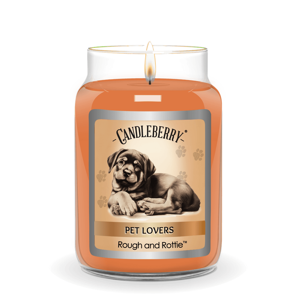 Rough and Rottie - Large Jar Candle