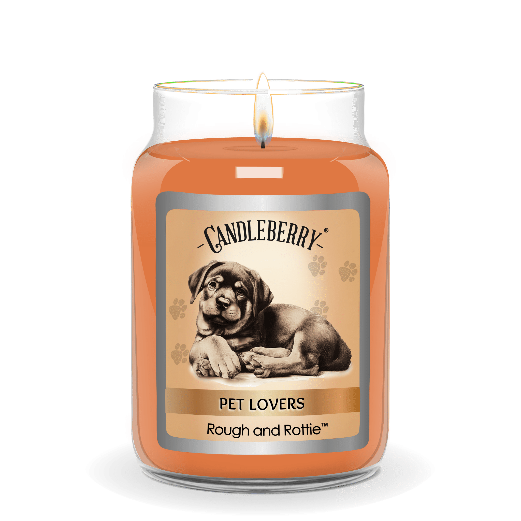 Rough and Rottie - Large Jar Candle