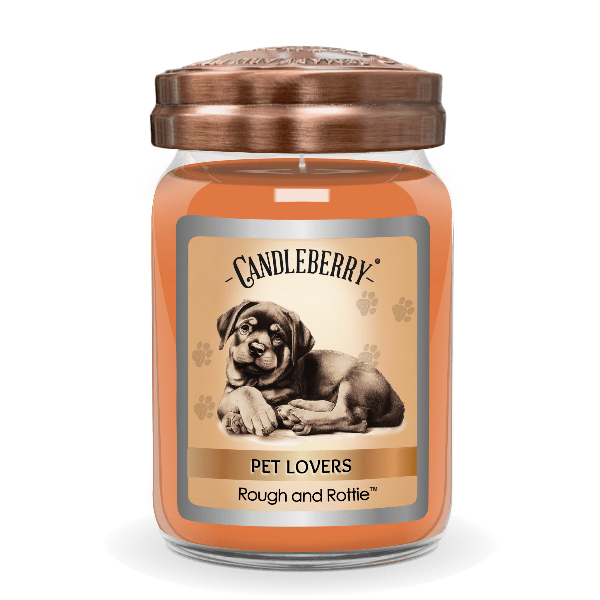 Rough and Rottie - Large Jar Candle
