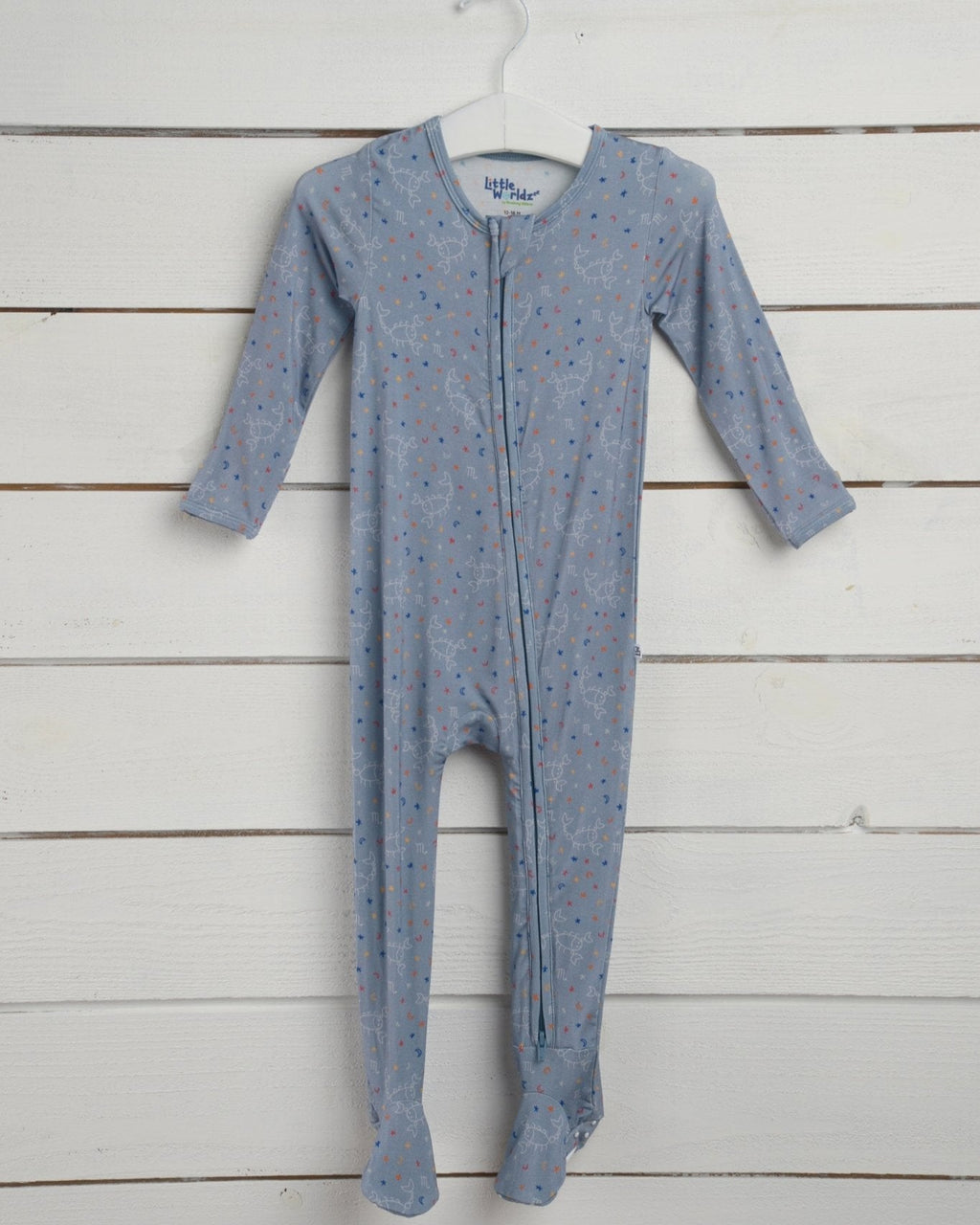 Scorpio Bamboo Zipper Footie