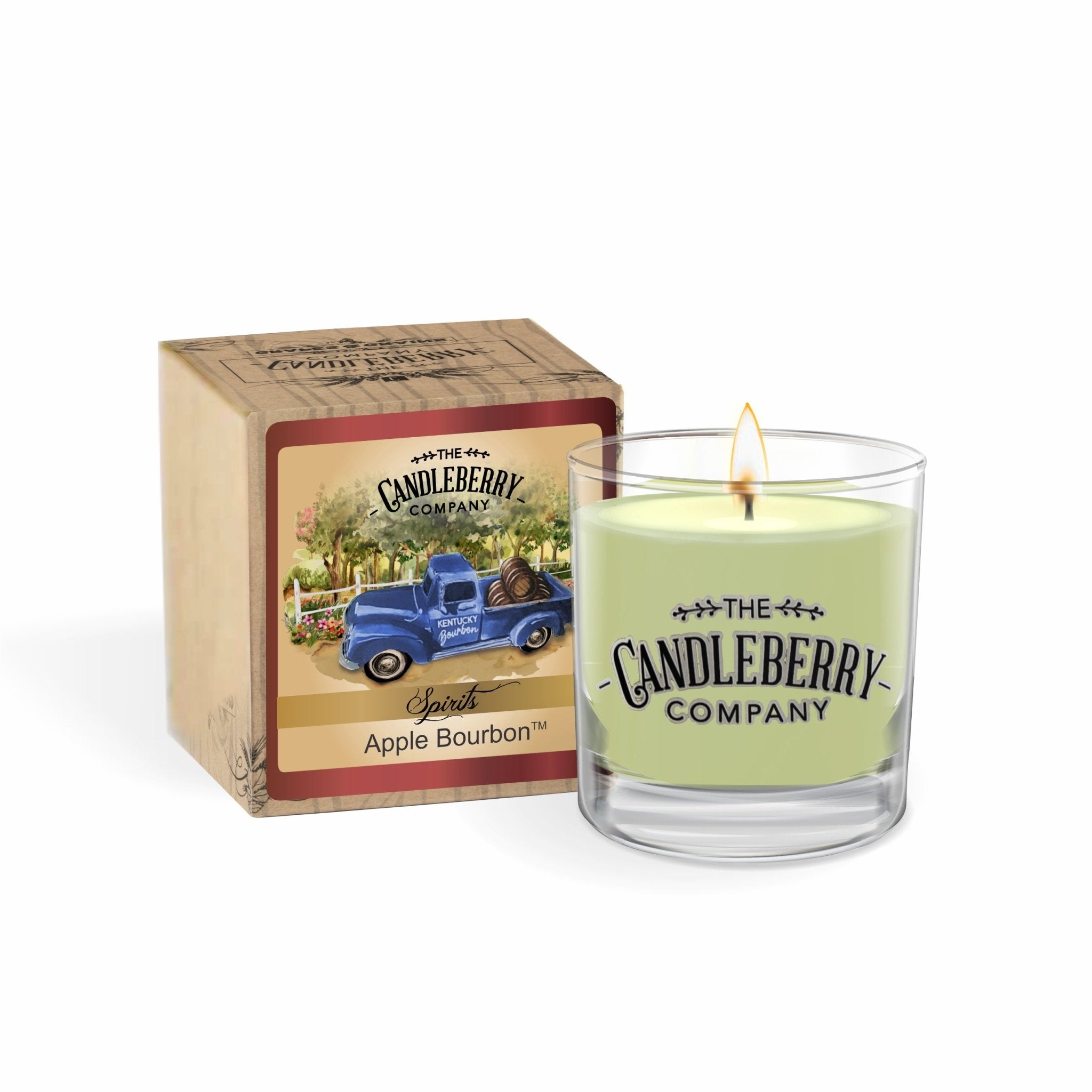 SPIRITS - Apple Bourbon™, Rocks Glass Candle