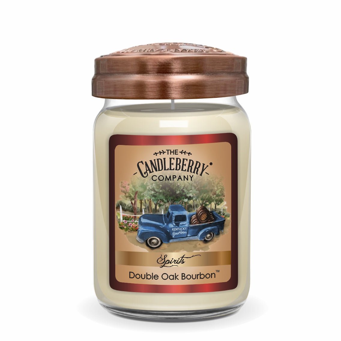 SPIRITS - Double Oak Bourbon™, Large Jar Candle
