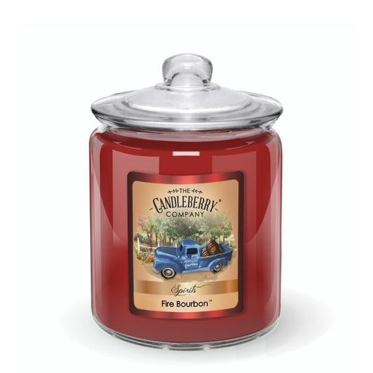 SPIRITS - Fire Bourbon™, 3 - Wick, Candy Jar Candle