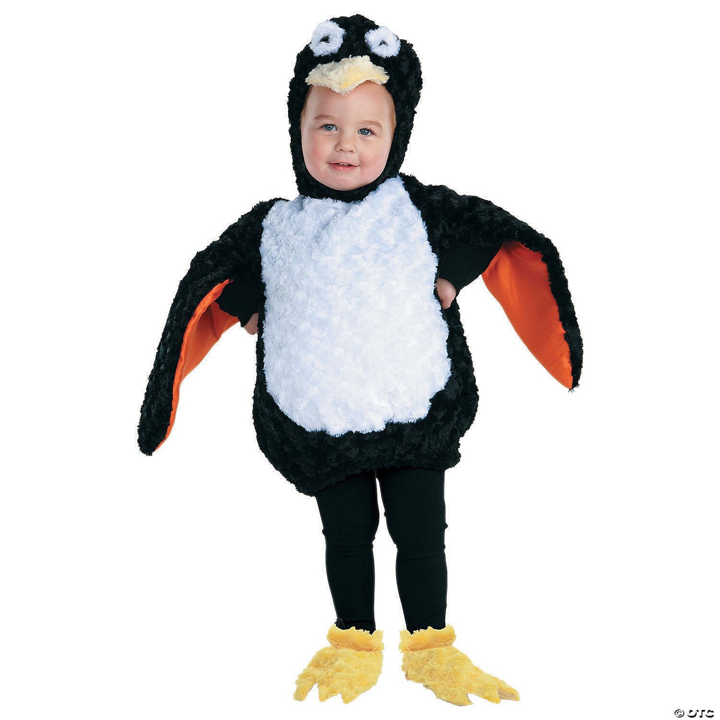 Toddler Furry Penguin Costume - 2T-4T
