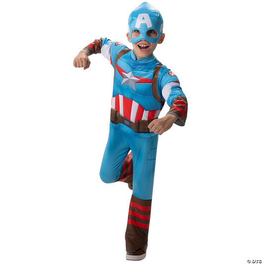 Toddler Captain America Costume-3T-4T