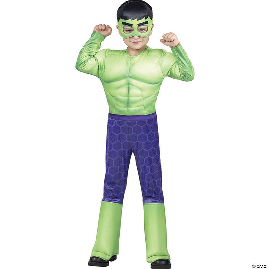 Toddler Marvel's Hulk Costume-3T-4T