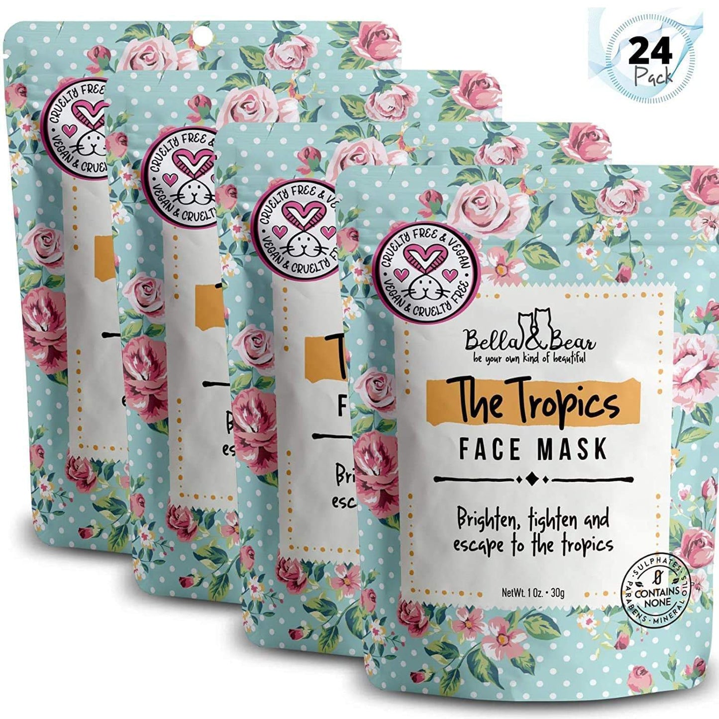 Tropics Facial Mask 1oz Travel Sachet