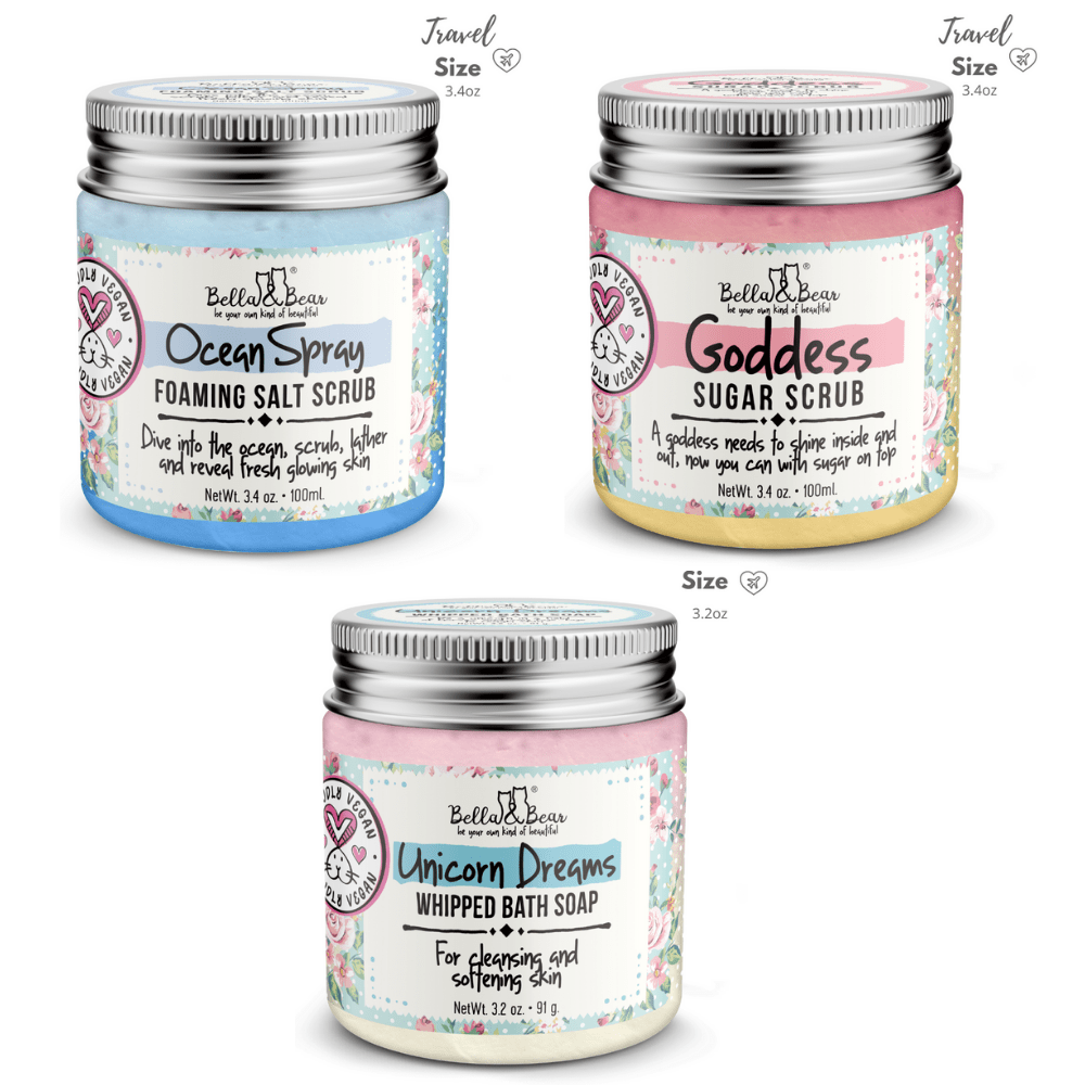 Unicorn Dreams Travel Size Whipped Bath Soap & Shave Cream