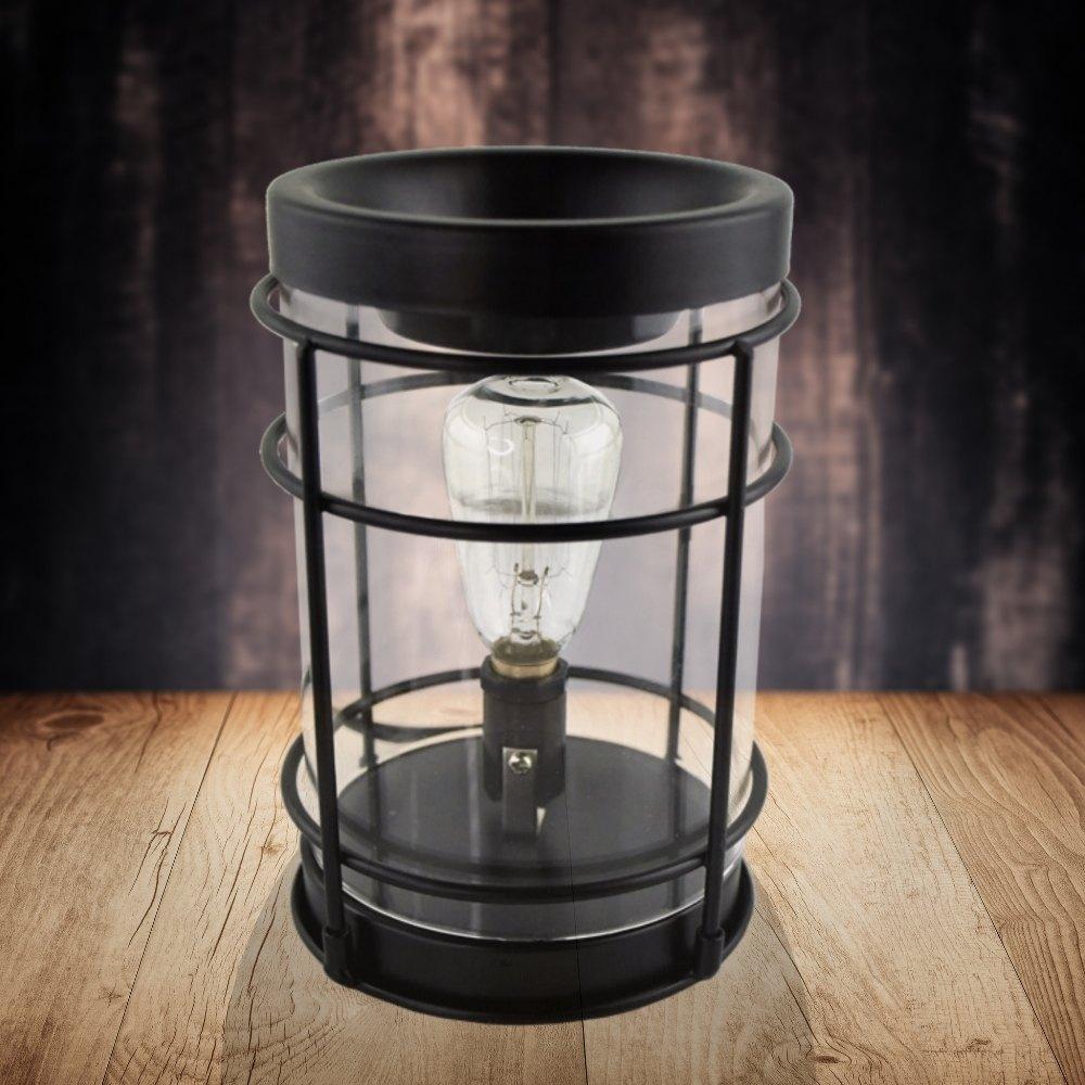 Wax Melt Warmer, W/ Safety Timer & Edison Bulb